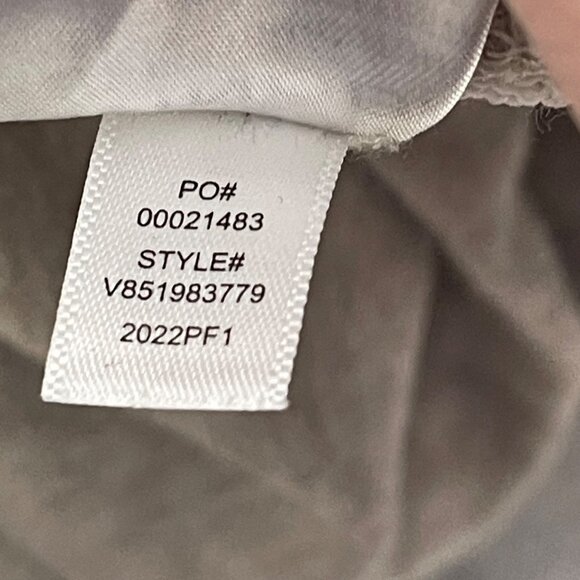 Vince Oversized Cotton Blend Knit Shirt‎ Jacket Women's S Beige Button Front - Picture 6 of 9